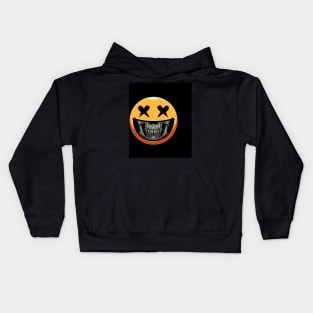 emoji stickers Kids Hoodie